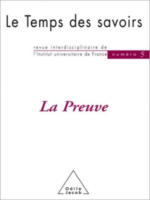 cover image of La Preuve